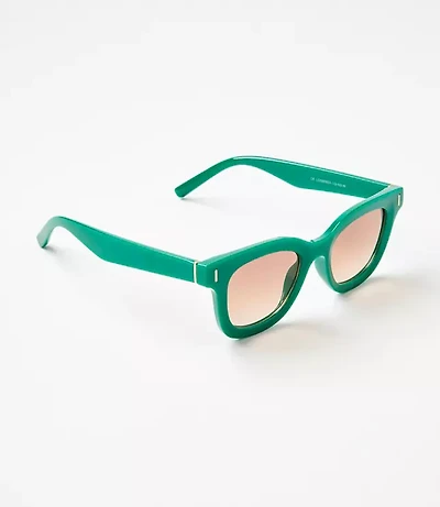 Color Pop Square Sunglasses