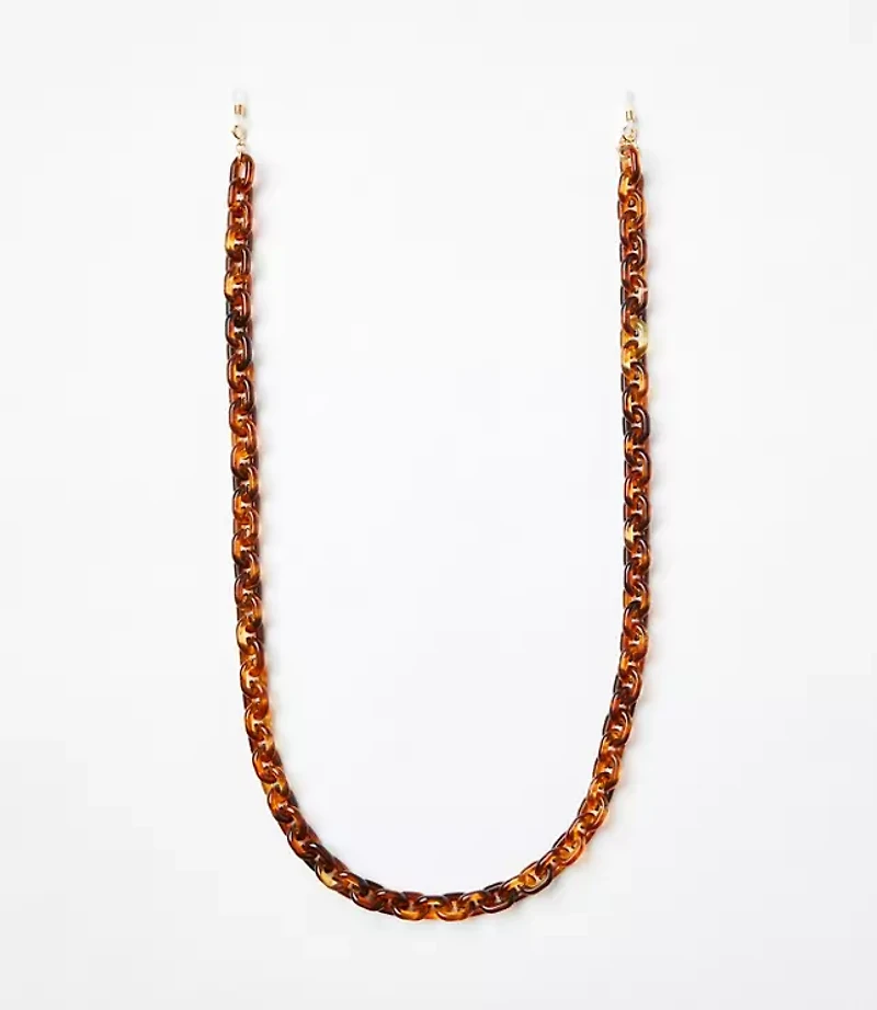 Resin Chain Link Eyeglass Chain