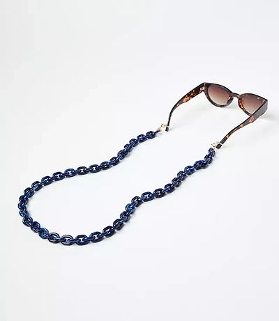 Resin Chain Link Eyeglass Chain