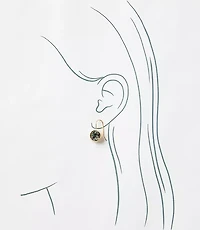Sparkle Pull Through Earrings