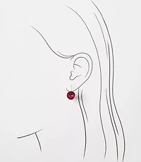 Sparkle Pull Through Earrings