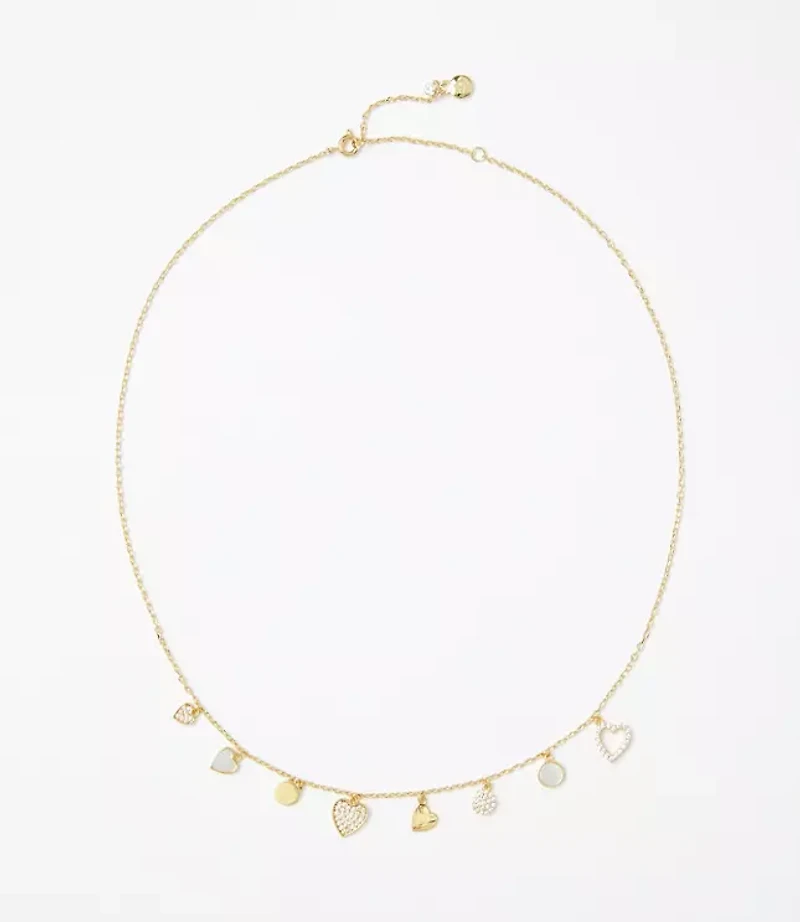 Delicate Heart Charm Necklace