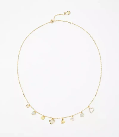 Delicate Heart Charm Necklace