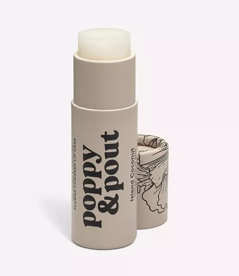Poppy & Pout Island Coconut Lip Balm