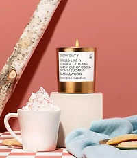 Anecdote Candles Snow Day Gold Tumbler Candle