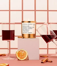 Anecdote Candles Spiked & Spiced Gold Tumbler Candle