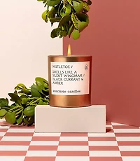 Anecdote Candles Mistletoe Gold Tumbler Candle