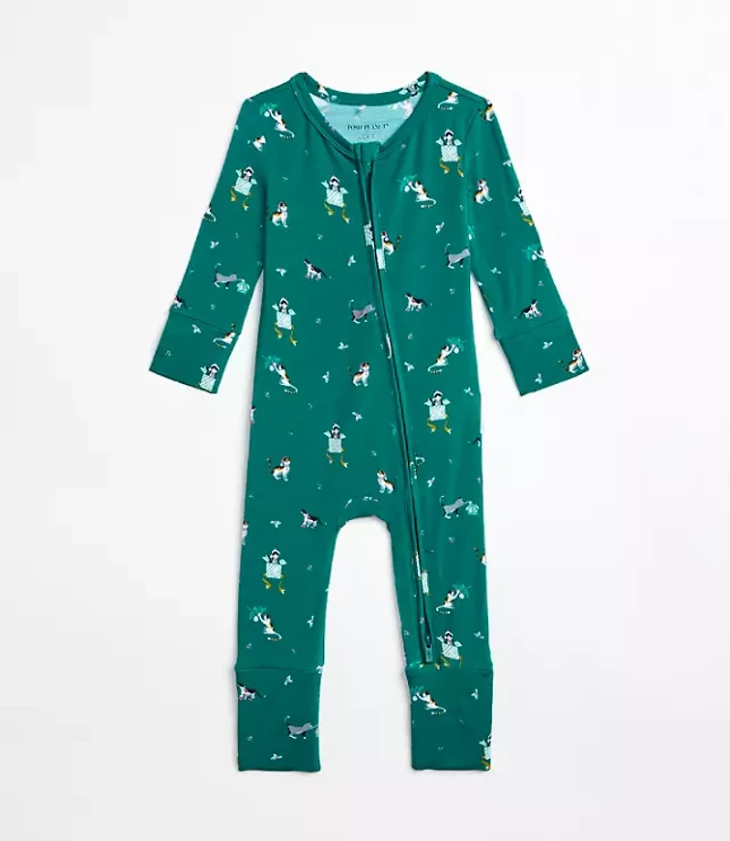 Posh Peanut Holiday Cat Convertible One-Piece