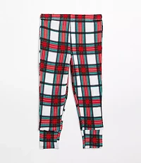 Posh Peanut Plaid Long Sleeve Basic Pajama Set