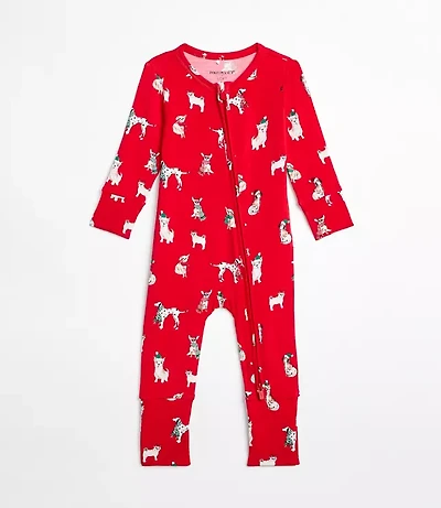 Posh Peanut Holiday Dog Convertible One-Piece