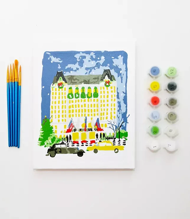 Paint Anywhere - Plaza Hotel Christmas