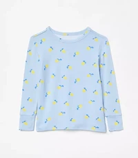 Posh Peanut X LOFT Lemon Long Sleeve Basic Pajama