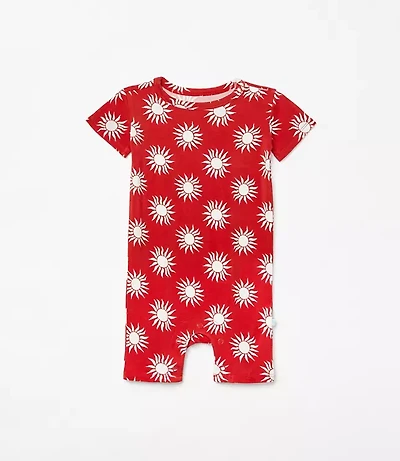 Posh Peanut X LOFT Sunny Basic Short Sleeve Length Romper