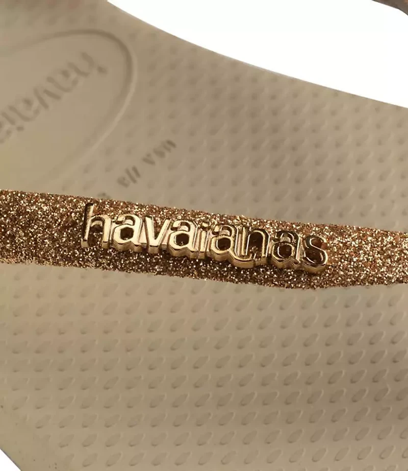 Havaianas Slim Glitter Flip Flops
