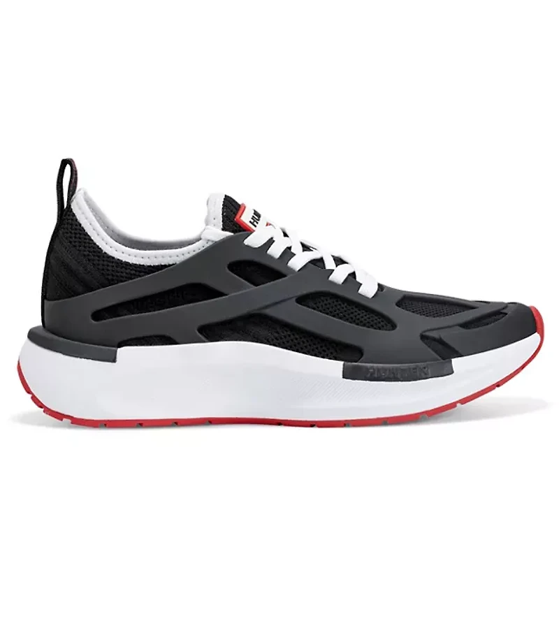 Hunter Tulip Round Toe Lace-Up Casual Sneakers
