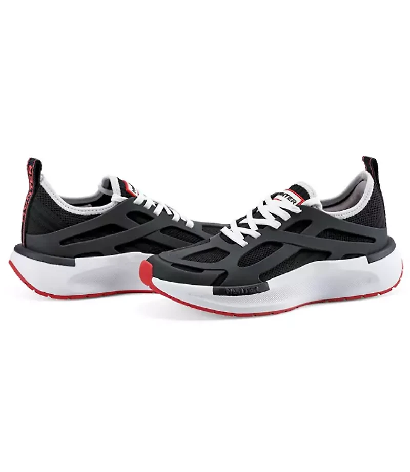 Hunter Tulip Round Toe Lace-Up Casual Sneakers