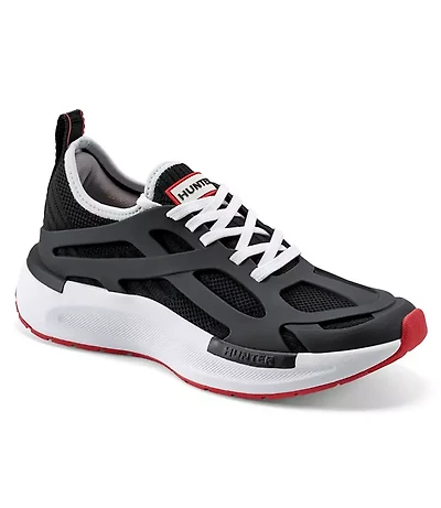 Hunter Tulip Round Toe Lace-Up Casual Sneakers