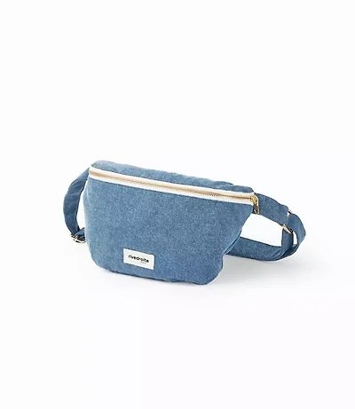 Rivedroite Custine Waist Bag Stonewash Denim