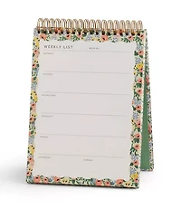 Rifle Paper Co. Rosa Desktop Weekly Planner