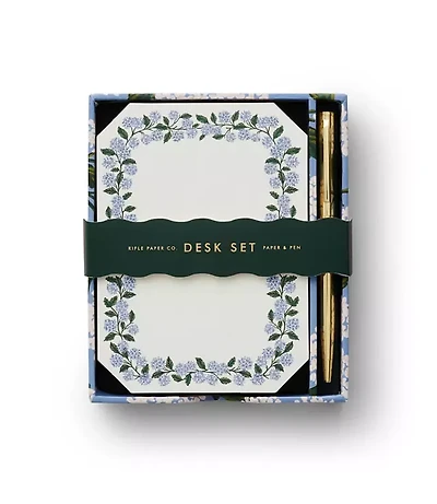 Rifle Paper Co. Hydrangea Note Writing Set