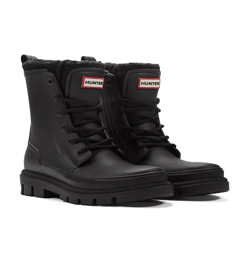 Hunter Diana Waterproof Lace-Up Boots