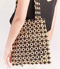 Salt + Umber Nora Beaded Tote Bag