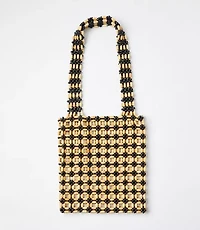 Salt + Umber Nora Beaded Tote Bag