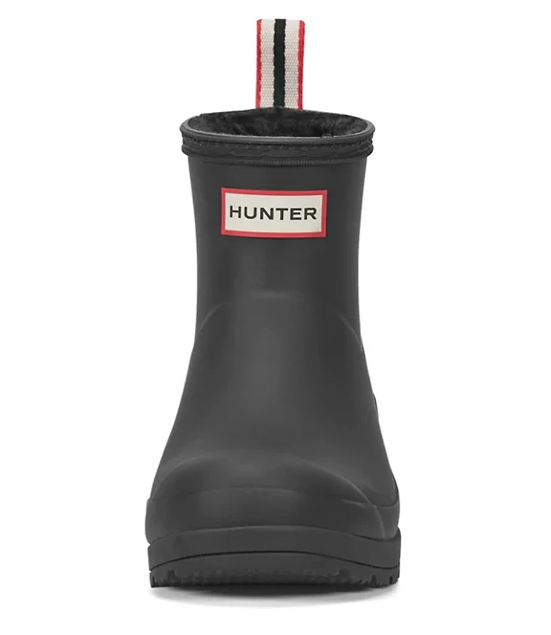 Hunter Play Insulated Vegan Shearling Short Rain Boots