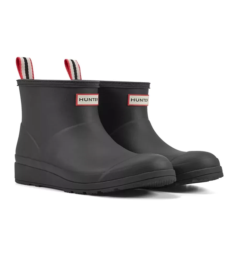 Hunter Play Insulated Vegan Shearling Short Rain Boots