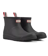 Hunter Play Insulated Vegan Shearling Short Rain Boots