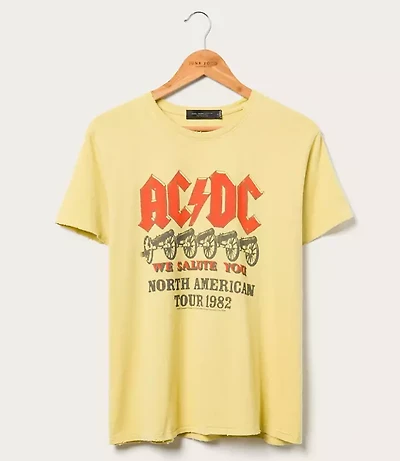 Junk Food AC/DC North American Tour 1982 Vintage Tee
