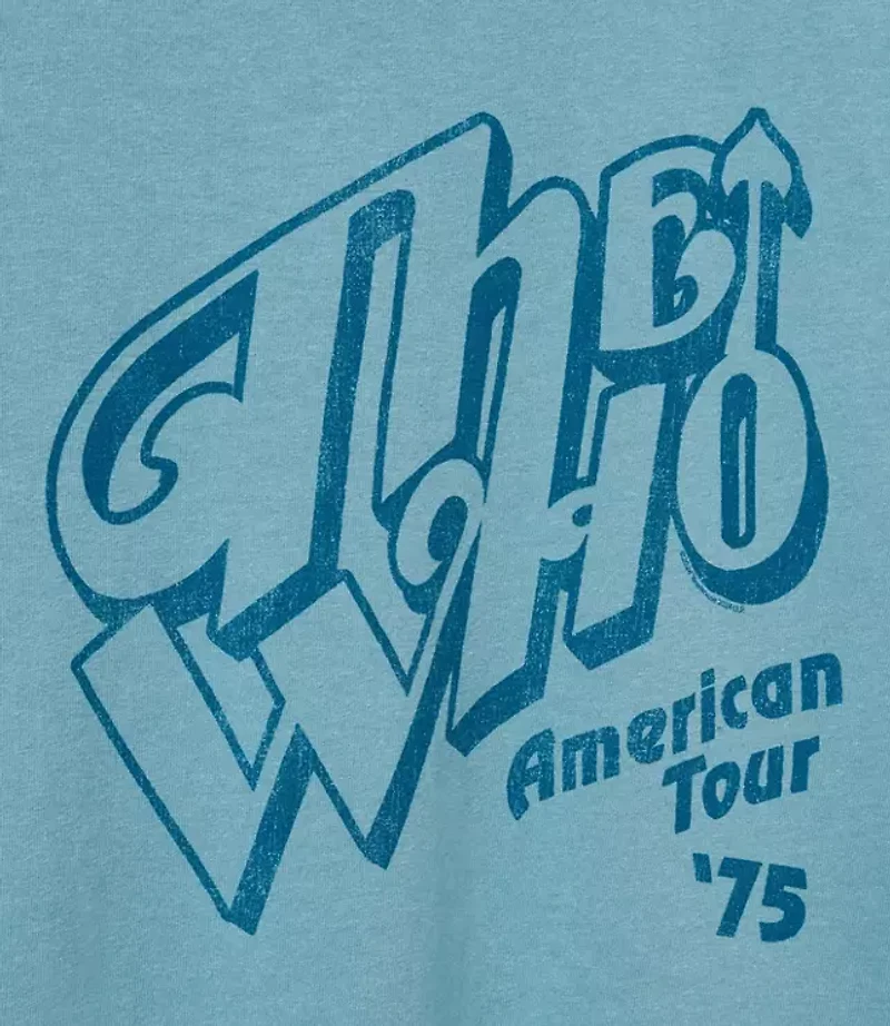 Junk Food  The Who American Tour '75 Original Tee