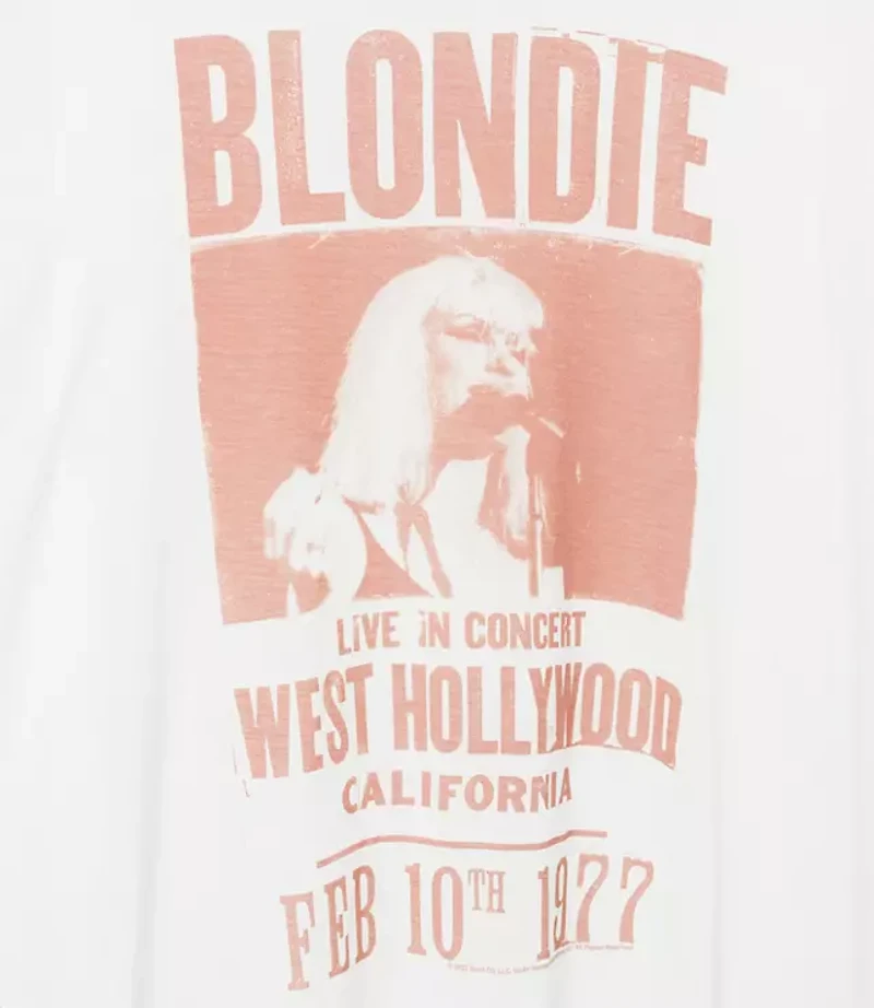 Junk Food Blondie West Hollywood Vintage Tissue Tee