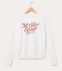 Junk Food Rolling Stones Fort Collins Colorado Fleece Tee
