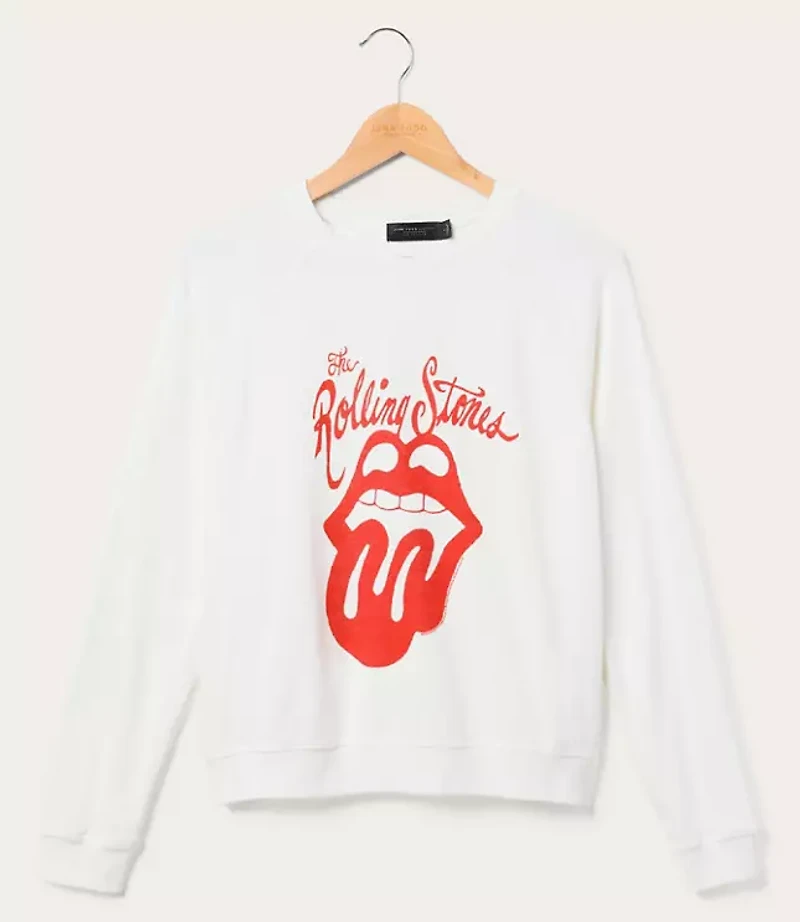 Junk Food Rolling Stones Fort Collins Colorado Fleece Tee