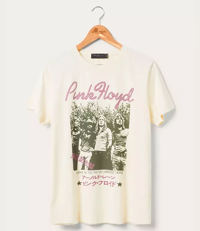 Junk Food Pink Floyd Point Me to the Sky Vintage Tee