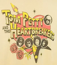 Junk Food Tom Petty And The Heartbreakers Vintage Tissue Tee