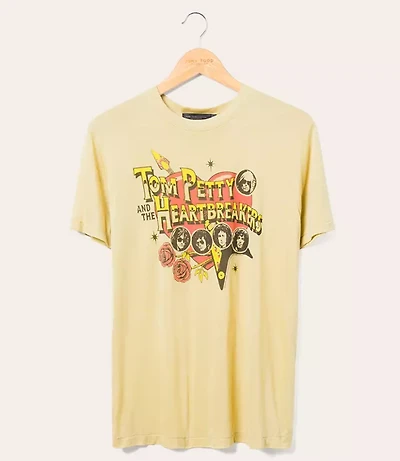 Junk Food Tom Petty And The Heartbreakers Vintage Tissue Tee