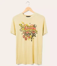 Junk Food Tom Petty And The Heartbreakers Vintage Tissue Tee