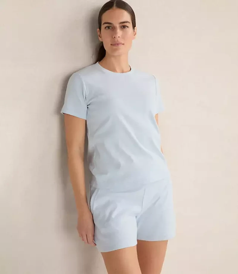 Haven Well Within Organic Cotton Rib Knit Shorts