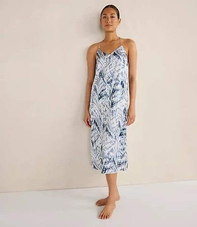 Haven Well Within Washable Silk Tie Dye Chemise