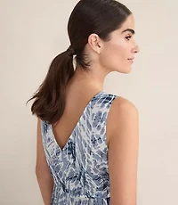 Haven Well Within Organic Cotton Poplin Tie Dye Chemise