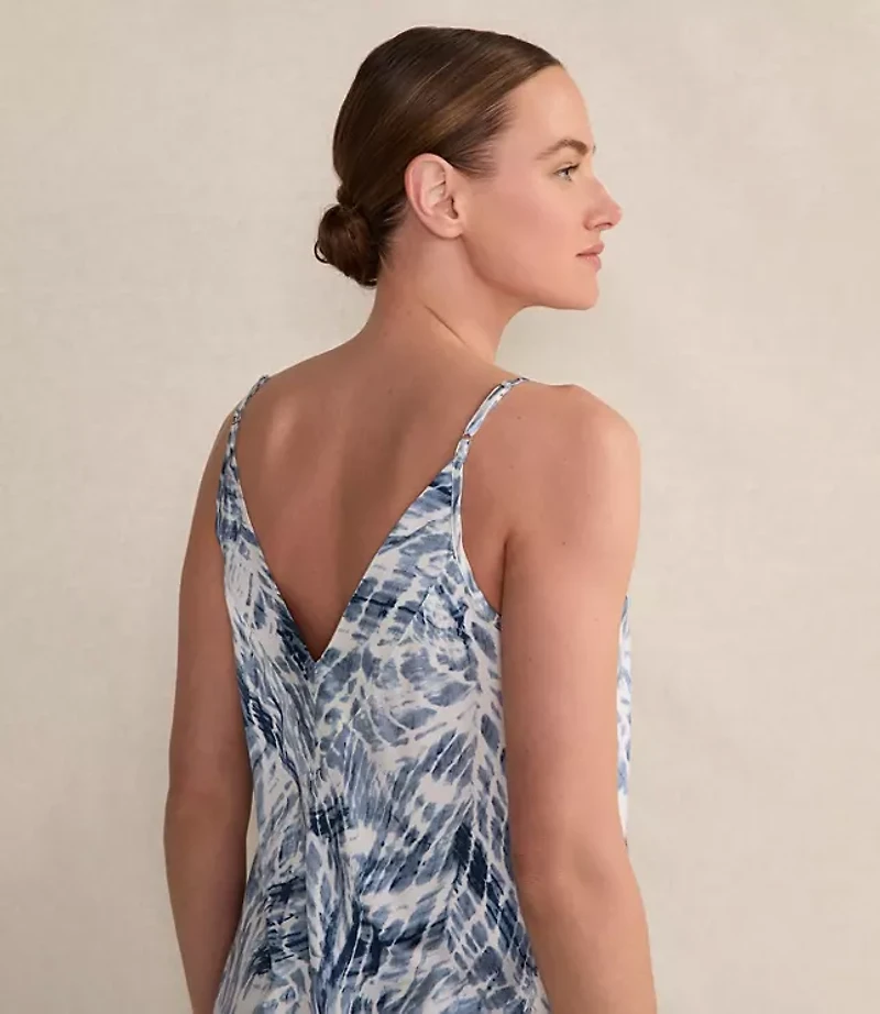 Haven Well Within Washable Silk Tie Dye Double V Sleep Cami