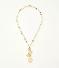Cluster Charm Y Necklace