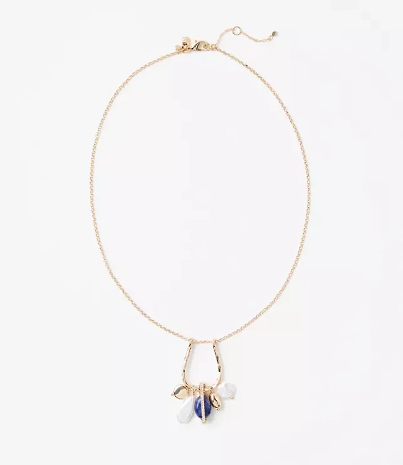 Cluster Pendant Necklace