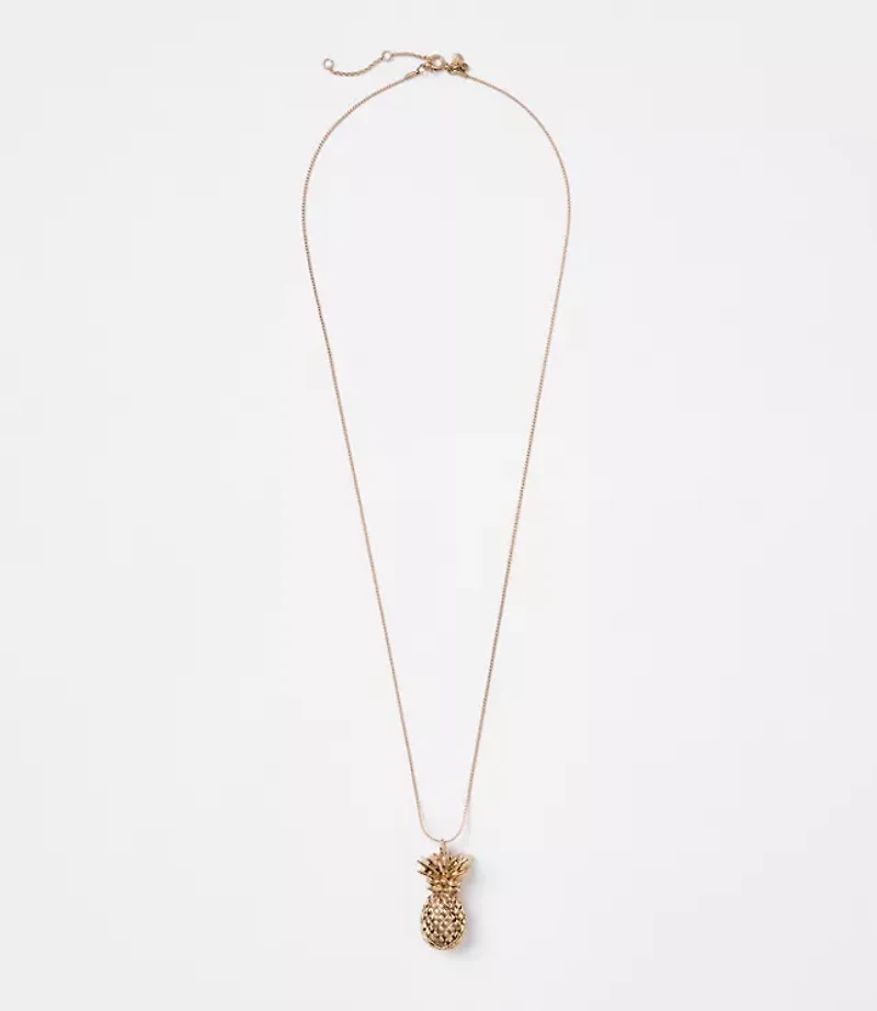 Pineapple Pendant Necklace