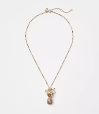 Pineapple Cluster Necklace