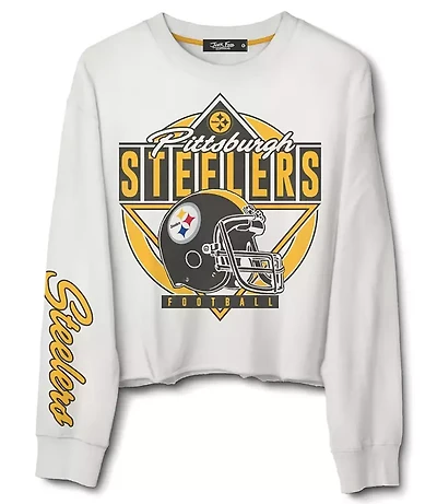 Junk Food San Francisco 49ers Retro Crop Fleece