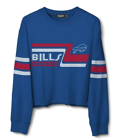 Junk Food Buffalo Bills Retro Crop Fleece