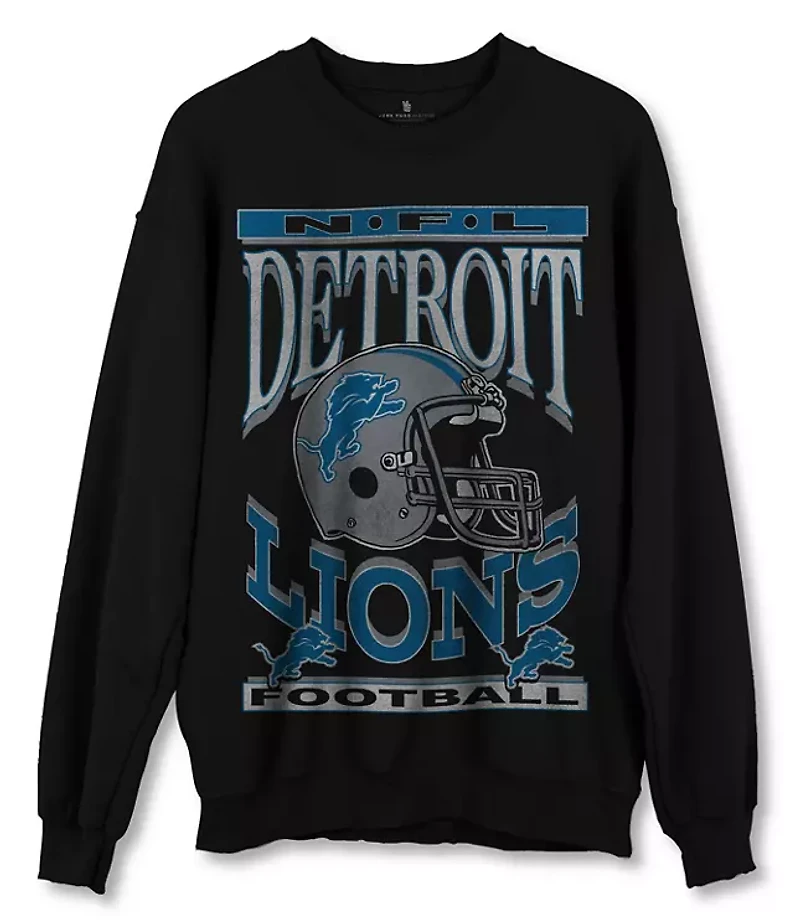 Junk Food Detroit Lions Backfield Crew Fleece